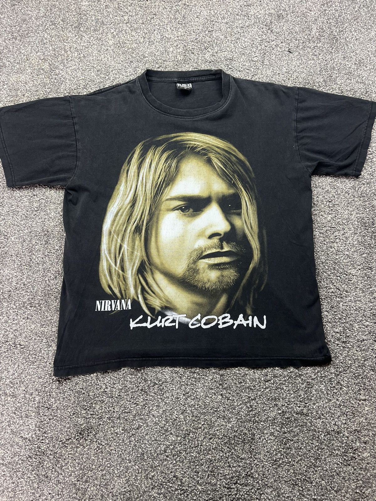 Vintage T-shirt rap grand visage Kurt Cobain Nirvana vintage Size US L / EU 52-54 / 3 - 1 Thumbnail