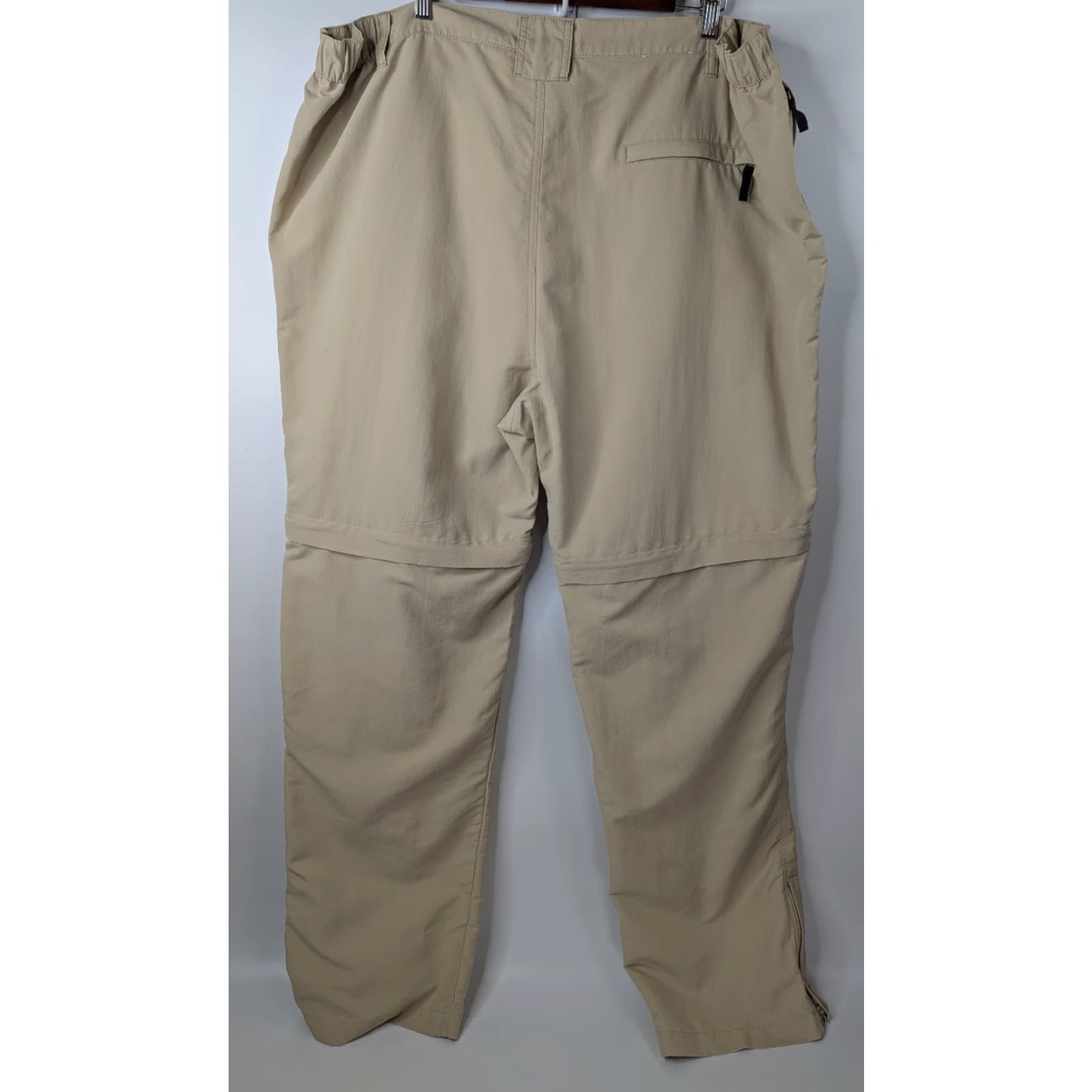 Vintage World Wide Sportsman Pants Men's 2XL Convertible Outdoors Beige Cargo Pocket Zip Off Size US 39 - 4 Thumbnail