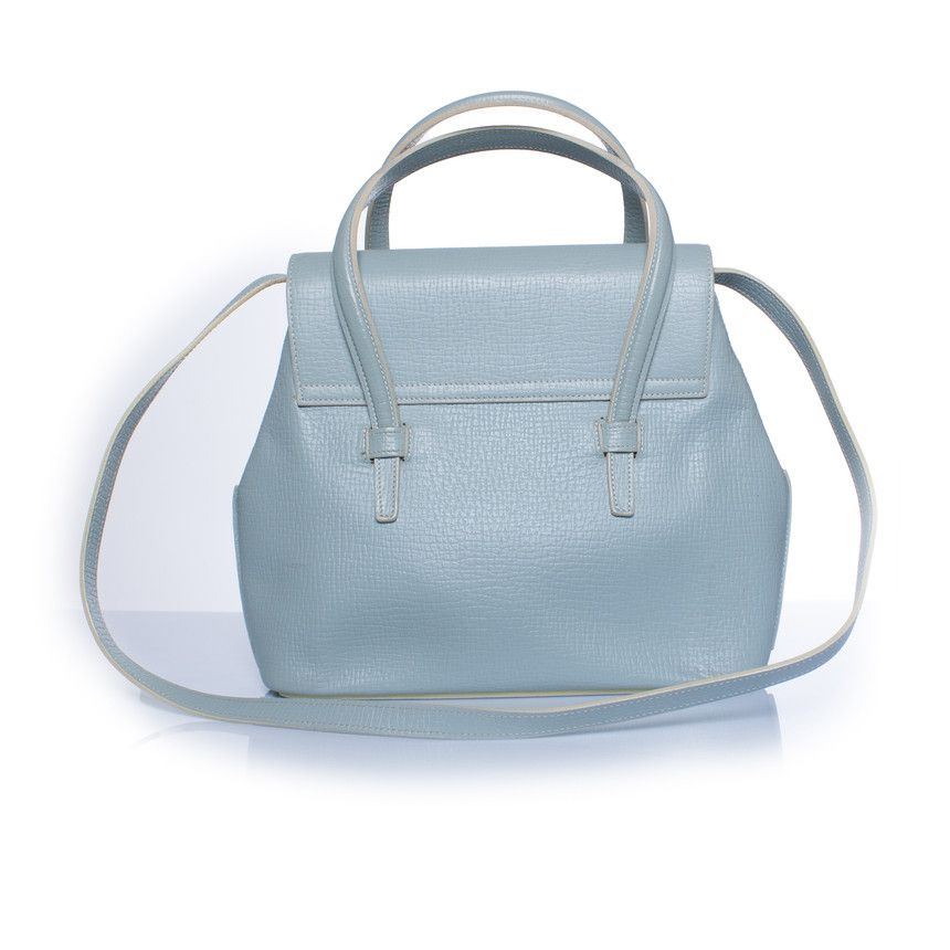 Loewe Loewe, blue leather shoulderbag Size ONE SIZE - 4 Thumbnail