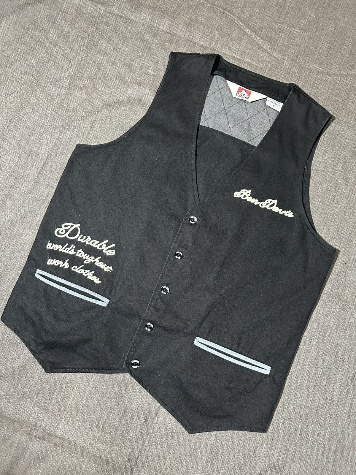 Ben Davis 🔥sale🔥Ben Davis Embroidered Work Vest Size US M / EU 48-50 / 2 - 2 Thumbnail