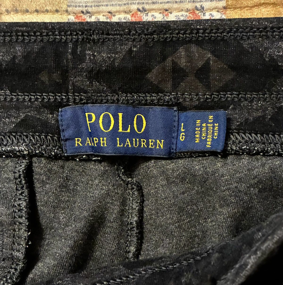 RRL Ralph Lauren POLO RALPH LAUREN SOUTHWESTERN STYLE SWEATPANTS- SIZE LARGE Size US 33 - 8 Thumbnail