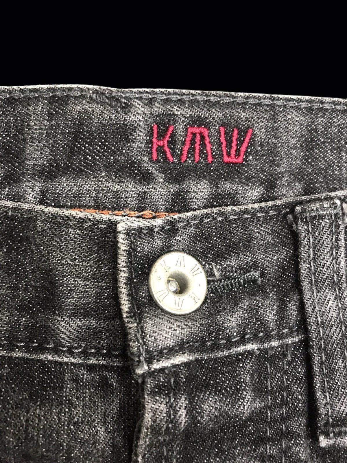 Japanese Brand × Kicking Mule Workshop KICKING MULE WORKSHOP Sturdy Slim Fit Denim F18 Size US 29 - 7 Thumbnail