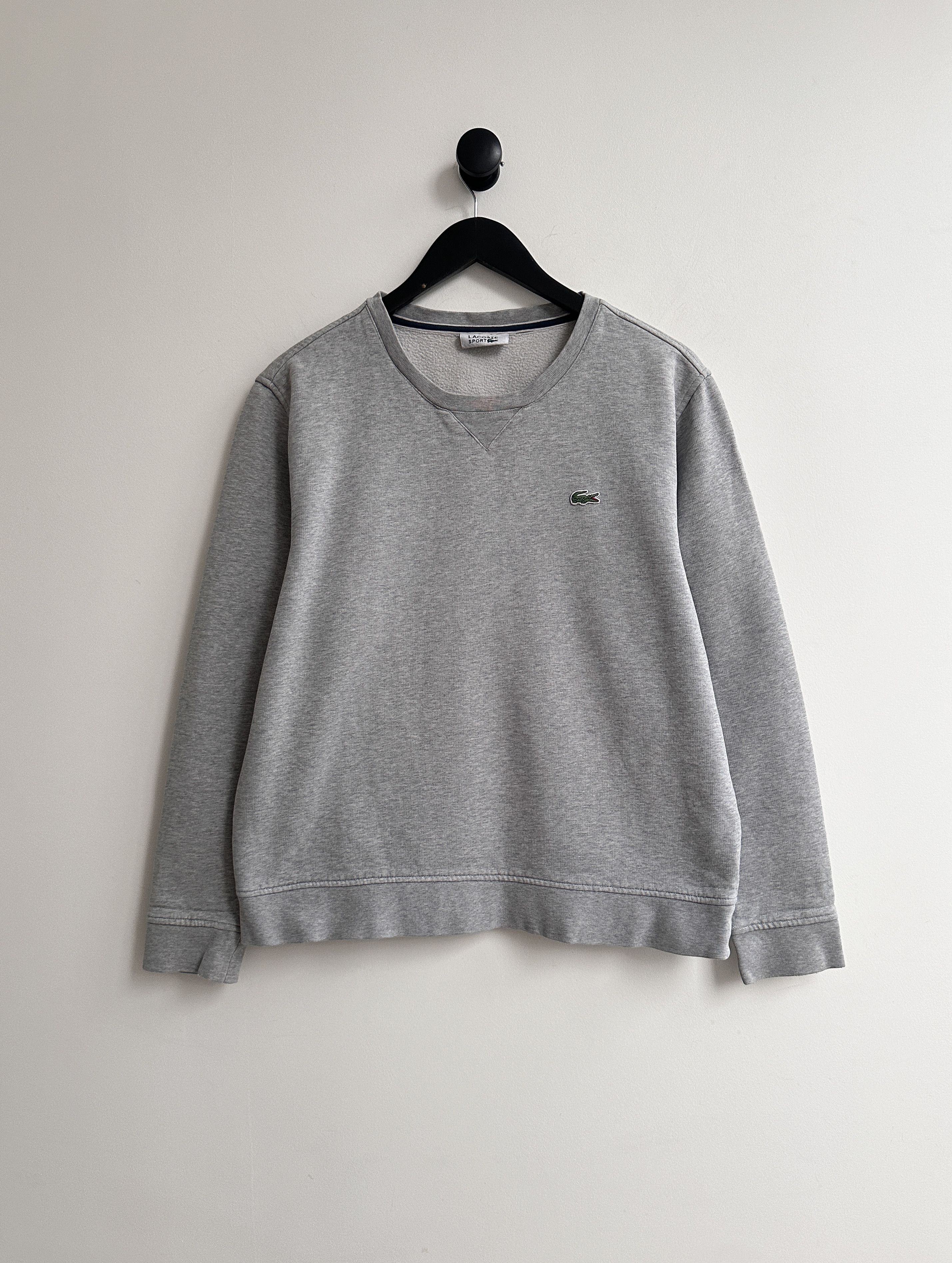 Lacoste Lacoste Gray Sweatshirt Pullover Size US S / EU 44-46 / 1 - 1 Thumbnail