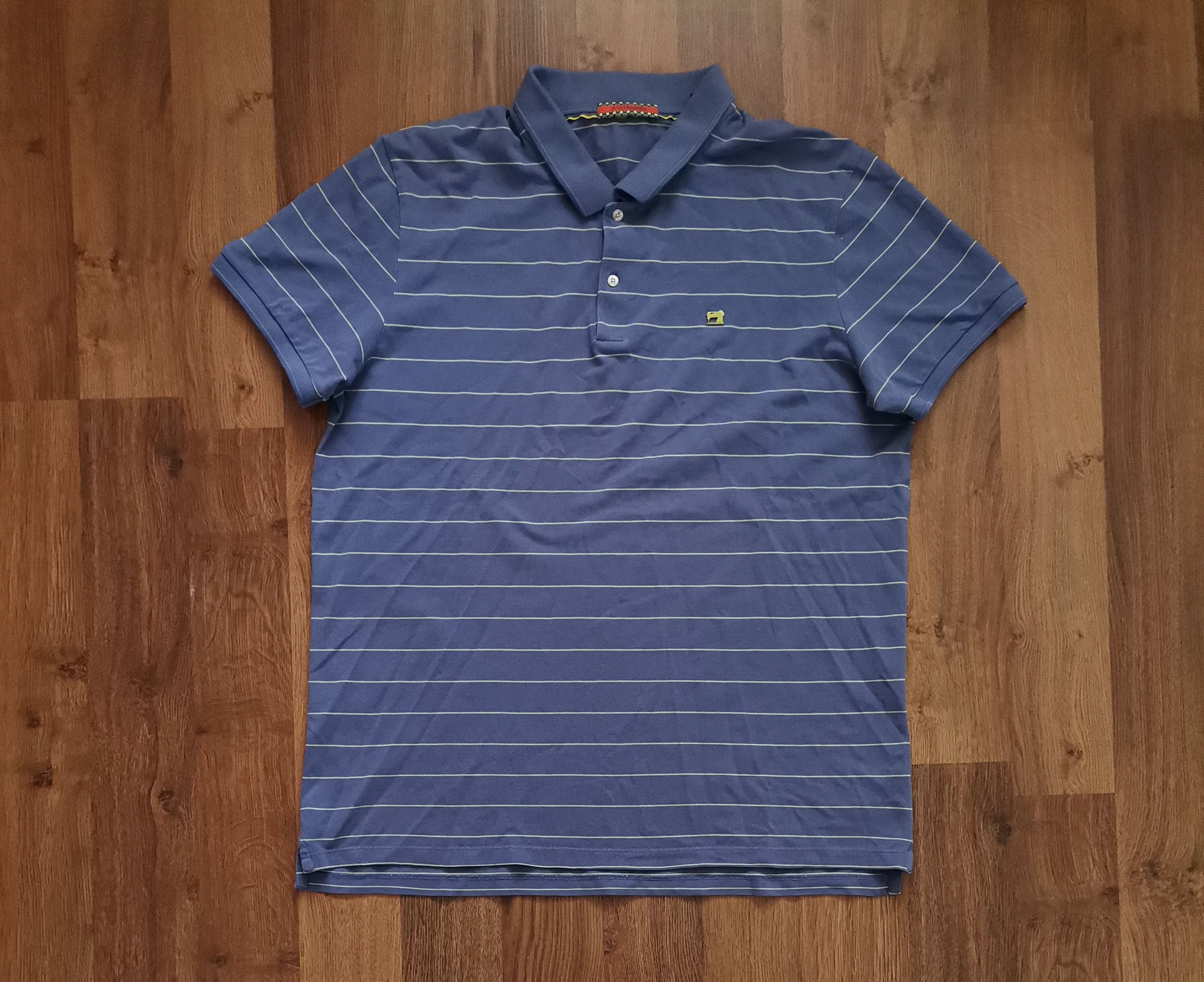 Scotch & Soda Scotch & Soda Striped Polo Size US XL / EU 56 / 4 - 1 Thumbnail