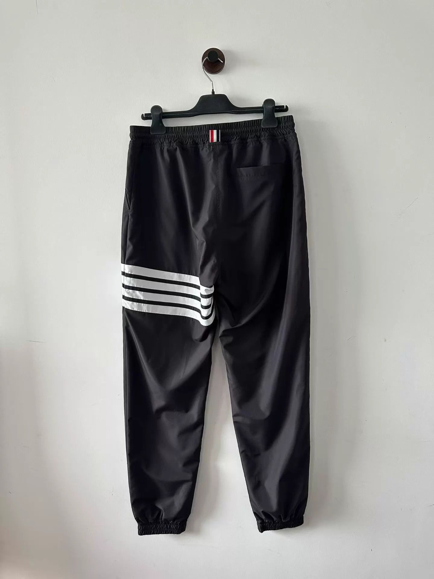 Thom Browne Thom Browne Black Nylon Track Pants Size 4 Size US 32 / EU 48 - 2 Thumbnail