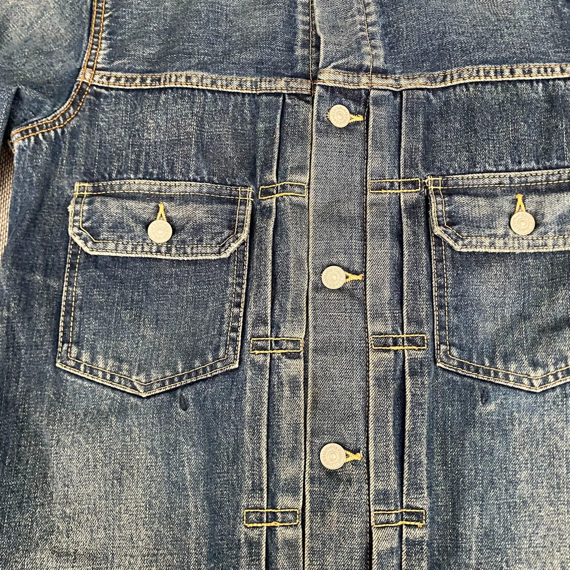 Visvim Visvim 101 Type 2 Damaged Denim Jacket 17aw Size US L / EU 52-54 / 3 - 4 Thumbnail