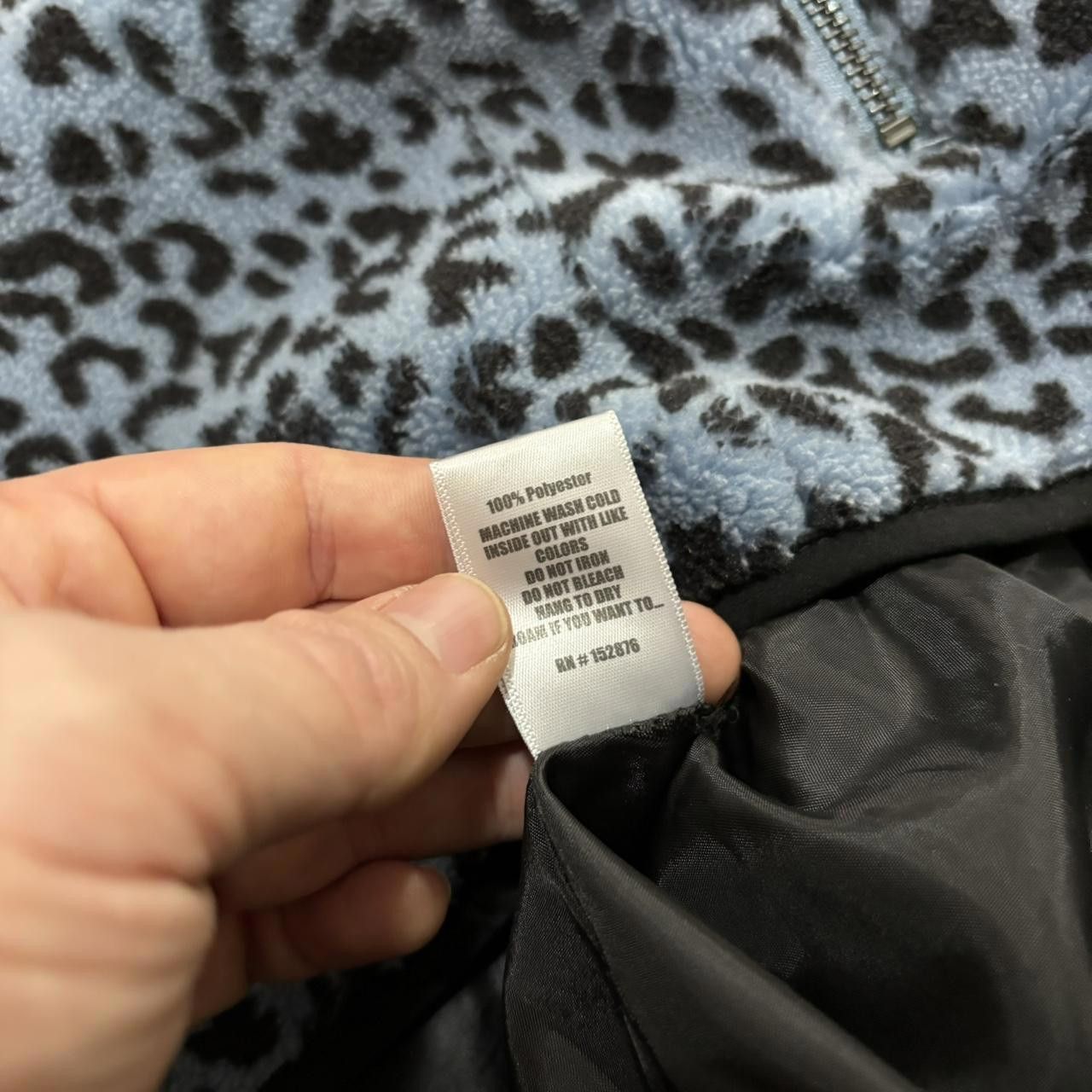 Designer pleasures now leopard print zip up fleece jacket S Size US S / EU 44-46 / 1 - 8 Thumbnail