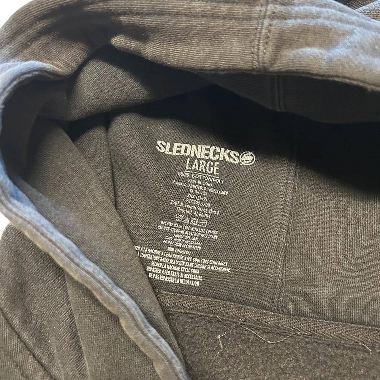 Vintage Vintage Y2K Slednecks Snowboarding Full Zip Hoodie Size L Size US L / EU 52-54 / 3 - 3 Thumbnail