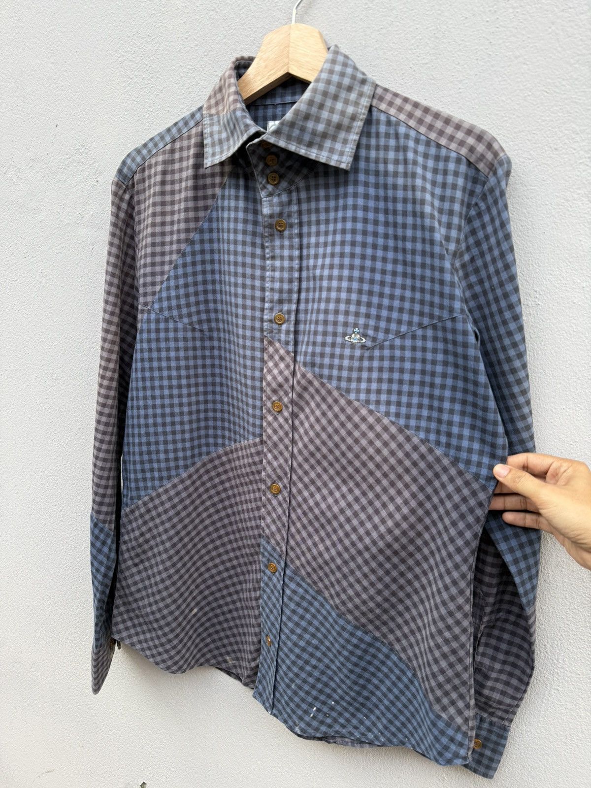 Vivienne Westwood Vivienne Westwood MAN Reconstructed Asymmetrical Shirt Size US M / EU 48-50 / 2 - 7 Thumbnail