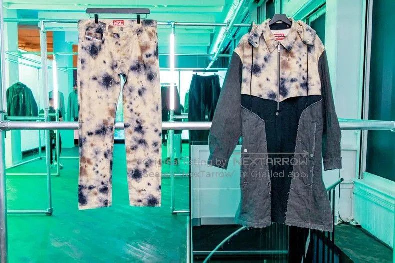 Balenciaga Diesel x A Cold Wall Tie. Size US 29 - 7 Thumbnail