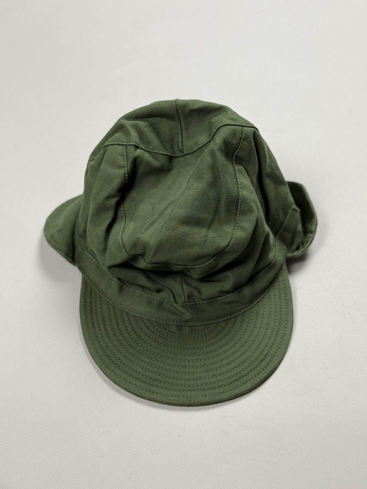 Vintage Vintage Swedish Army Military Earwarmer Flap Ear Cap Hat Size ONE SIZE - 14 Thumbnail