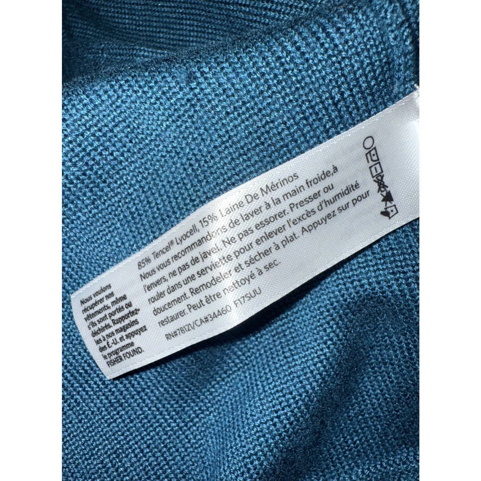 Eileen Fisher Eileen Fisher Teal Long Duster Open Front Cardigan TENCEL BLEND Womens XS Blue Cardigan Sweater Pockets Tencel Blend Size XS / US 0-2 / IT 36-38 - 2 Thumbnail