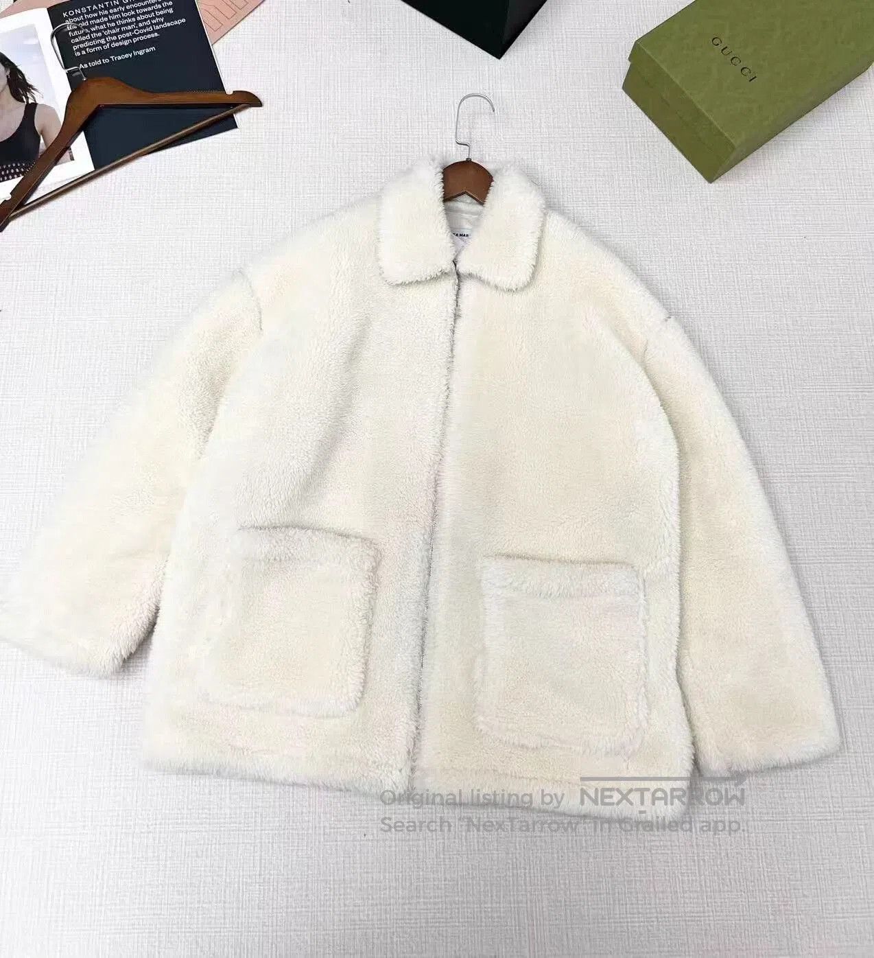 Andrea Pompilio Andrea Martin Shearling Jacket. Size M / US 6-8 / IT 42-44 - 1 Thumbnail