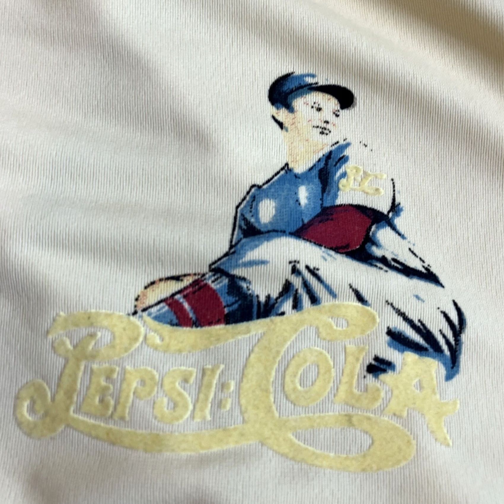 Vintage Pepsi Cola Yellow Full Zip Track Jacket Official Baseball NWT Men's XXL Size US XXL / EU 58 / 5 - 2 Thumbnail