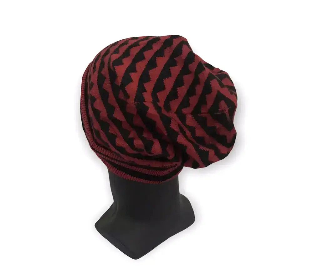 Marc Jacobs × Marc by Marc Jacobs × Vintage Marc By Marc Jacobs Stripe Beanie Hat Size ONE SIZE - 3 Thumbnail