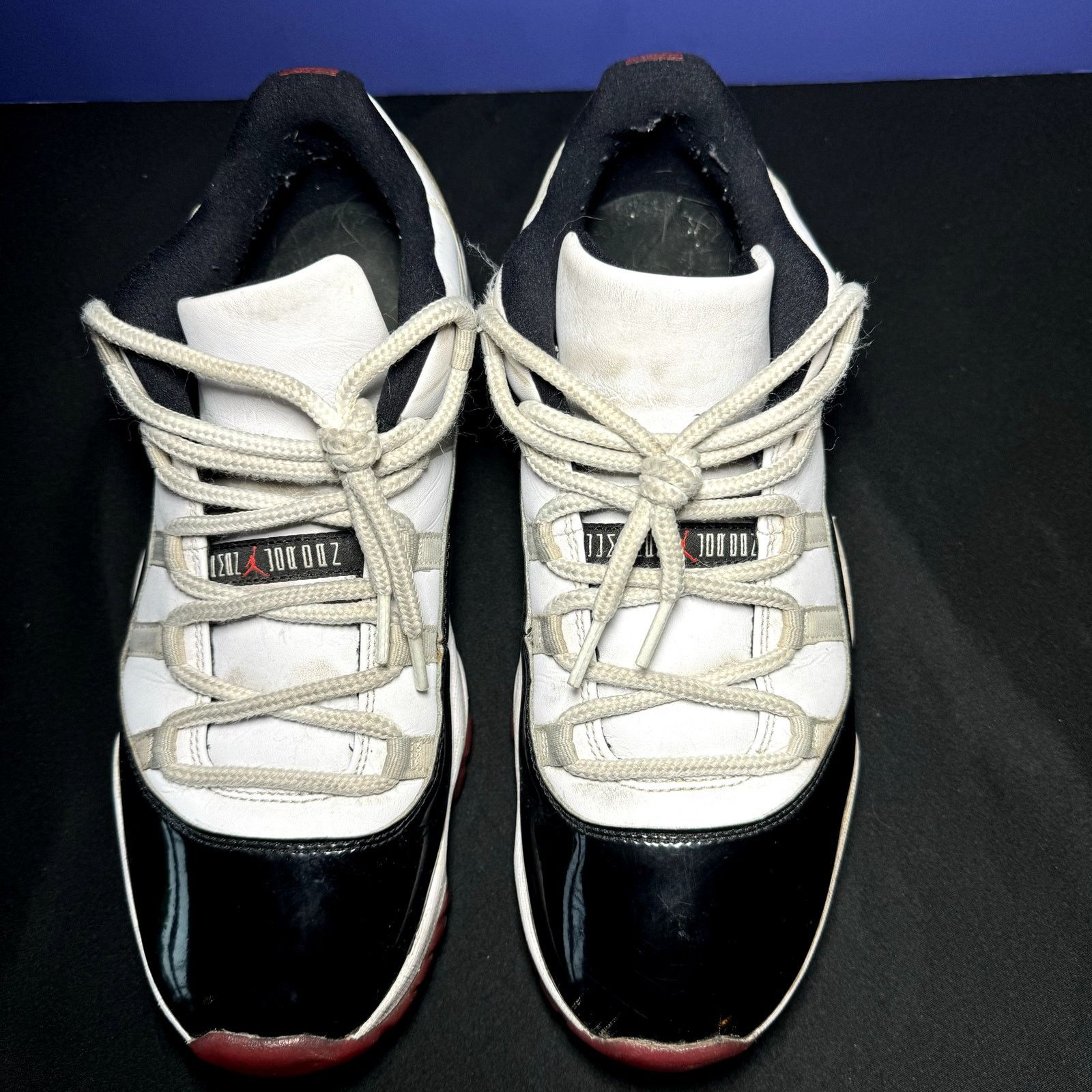 Jordan Brand × Nike Size 12 - Air Jordan 11 Retro Low Concord-Bred Men's Shoes Size US 12 / EU 45 - 4 Thumbnail