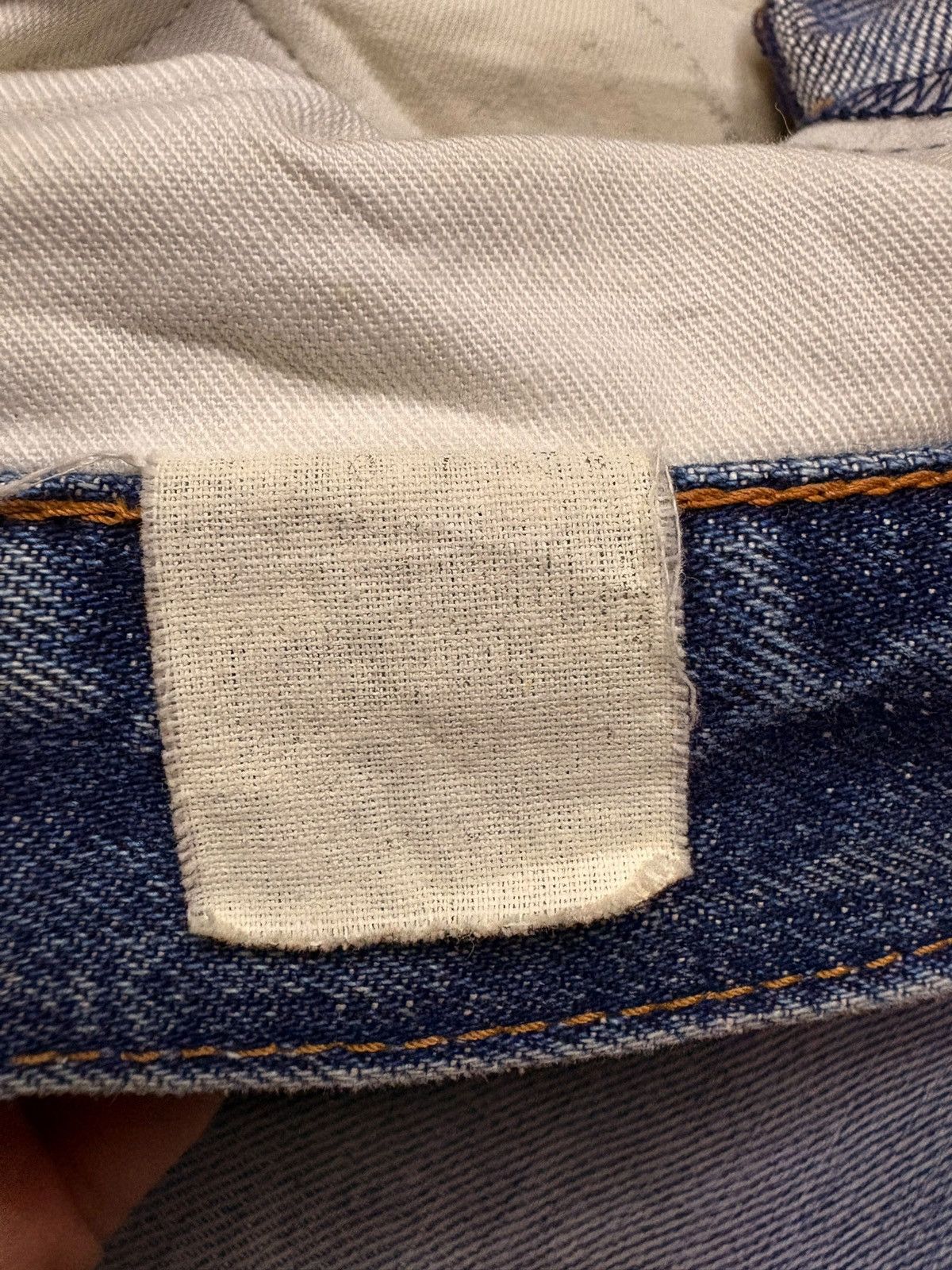 LVC × Levi's × Levi's Vintage Clothing Vintage 80s Levis 503B Big E Selvedge Distress Baggy Jeans Size US 31 - 11 Thumbnail