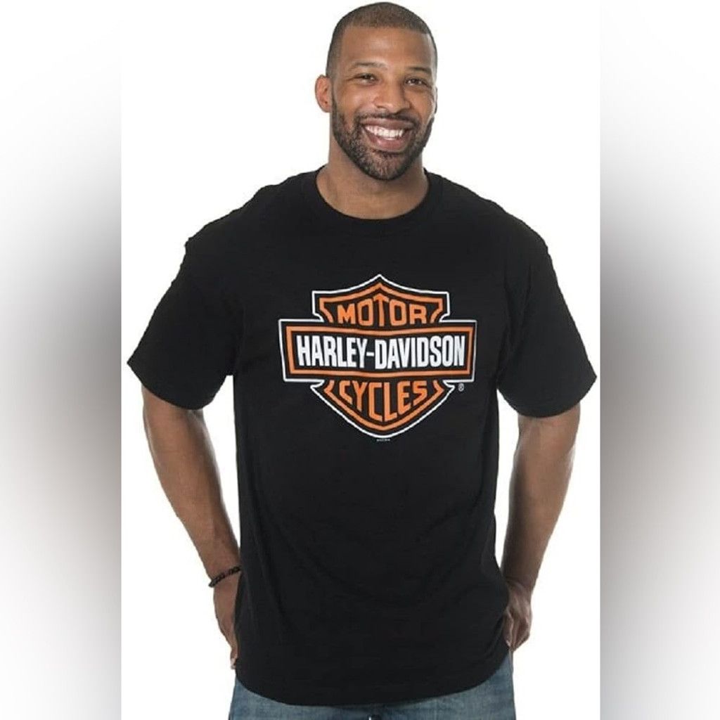 Harley Davidson Harley Davidson Shield Short Sleeve Black Crew T Shirt US M Size US M / EU 48-50 / 2 - 1 Thumbnail
