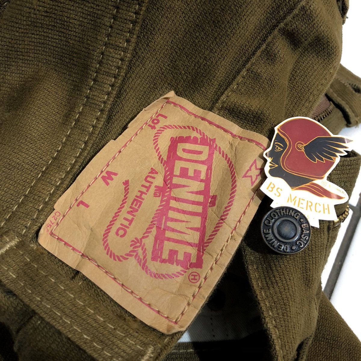 Denime × Japanese Brand Denime Corduroy Pants Size US 29 - 6 Thumbnail