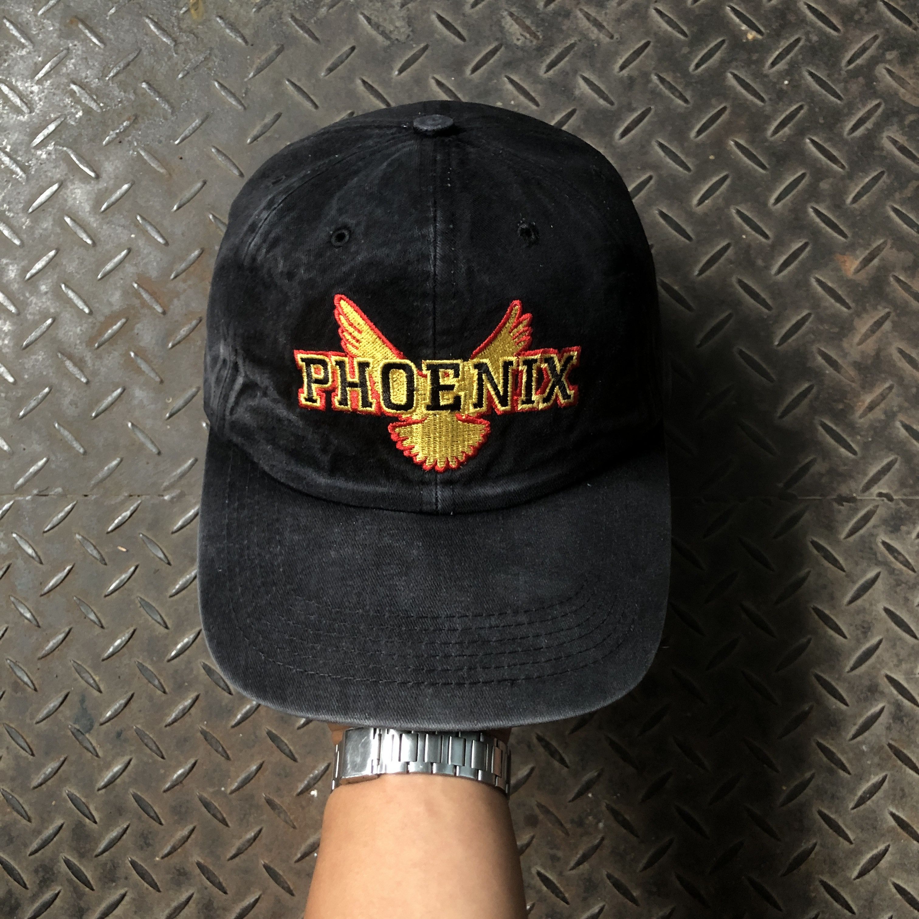 Japanese Brand Vintage Phoenix McDonald Company Machines Washed Dad Hat Size ONE SIZE - 1 Thumbnail