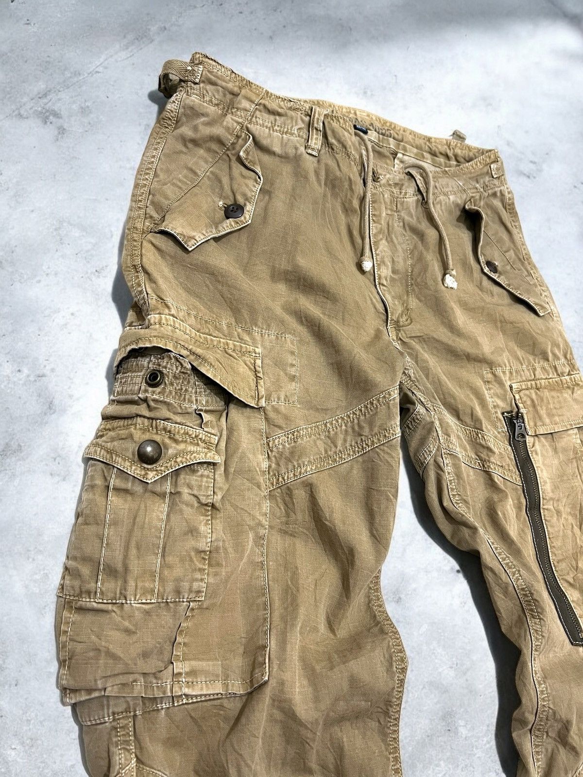 Polo Ralph Lauren × Vintage Vintage Polo Ralph Lauren Cargo Surplus fit Pants Size US 32 / EU 48 - 4 Thumbnail