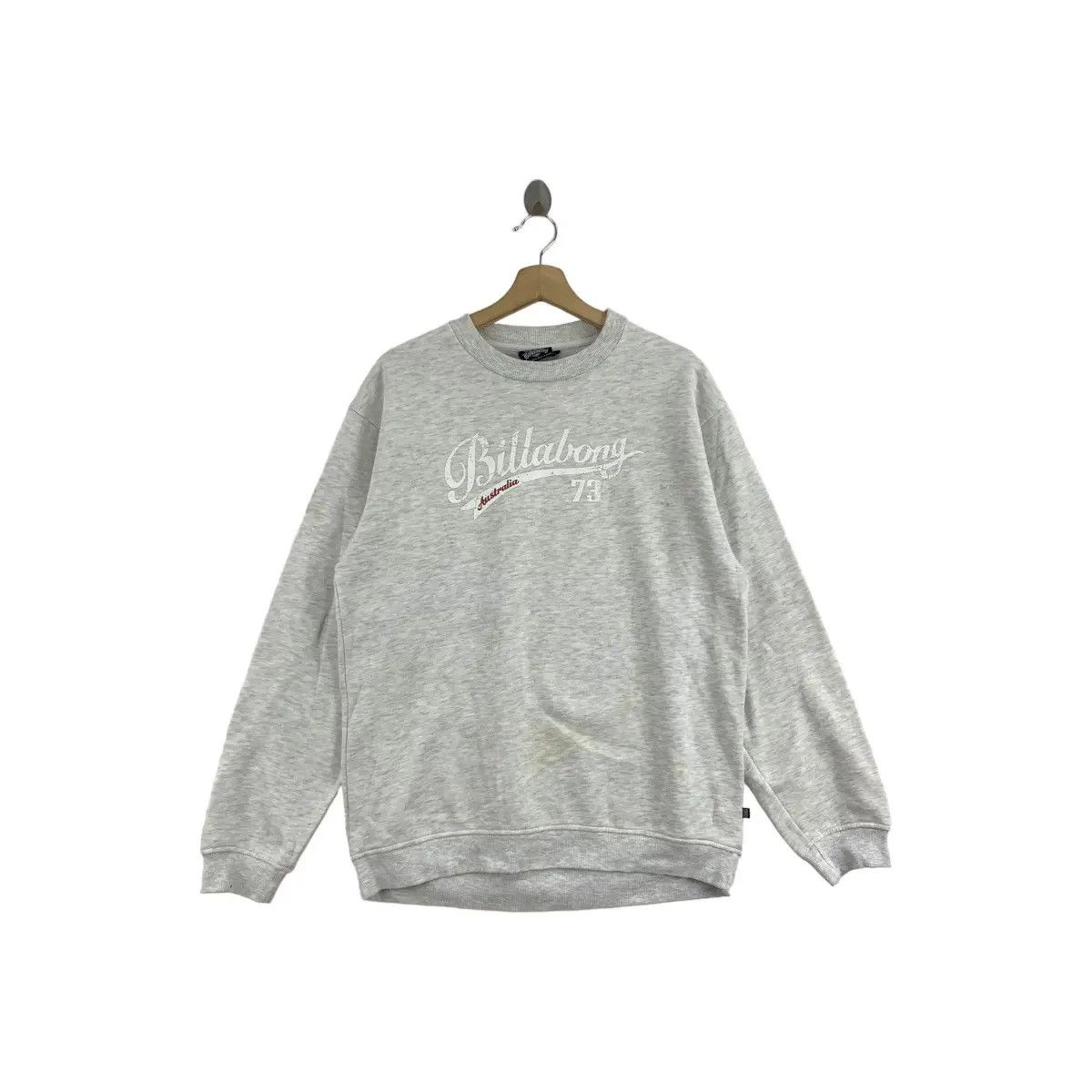 Billabong Vintage BILLABONG AUSTRALIA SURFING Center Logo Sweatshirt Size L / US 10 / IT 46 - 1 Thumbnail