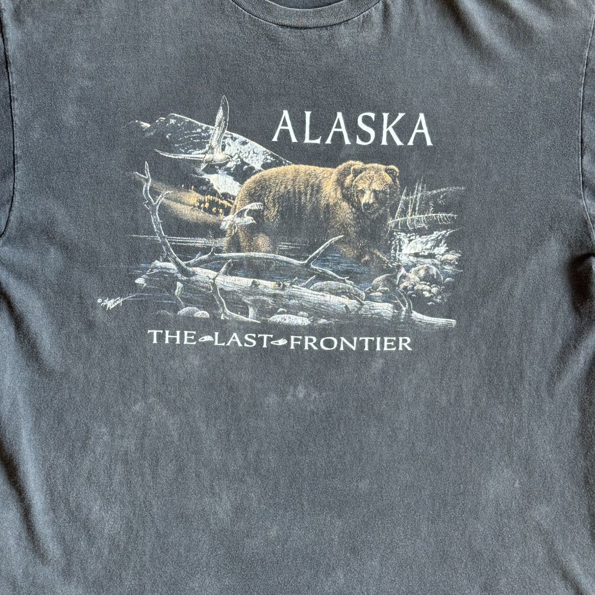 Vintage Vintage T-shirt "Alaska The Last Frontier" size L Size US L / EU 52-54 / 3 - 3 Thumbnail