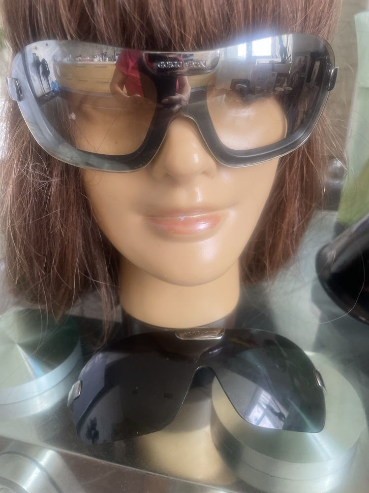 Giorgio Armani Giorgio Armani Vintage Magnetic Lens Sunglasses Size ONE SIZE - 7 Thumbnail