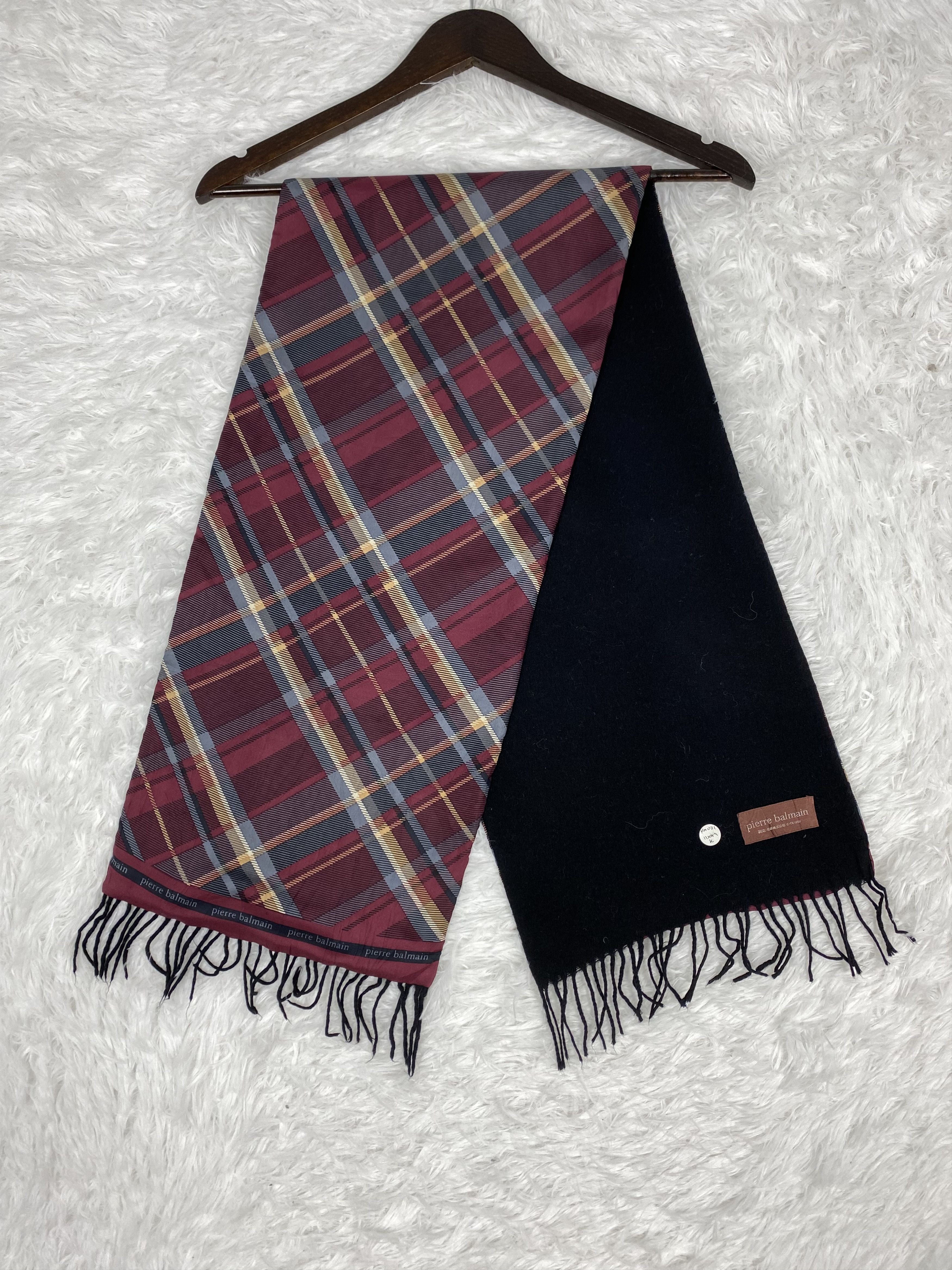 Pierre Balmain Vintage Pierre Balmain Scarf / Muffler Neckwear PM0111 Size ONE SIZE - 1 Thumbnail