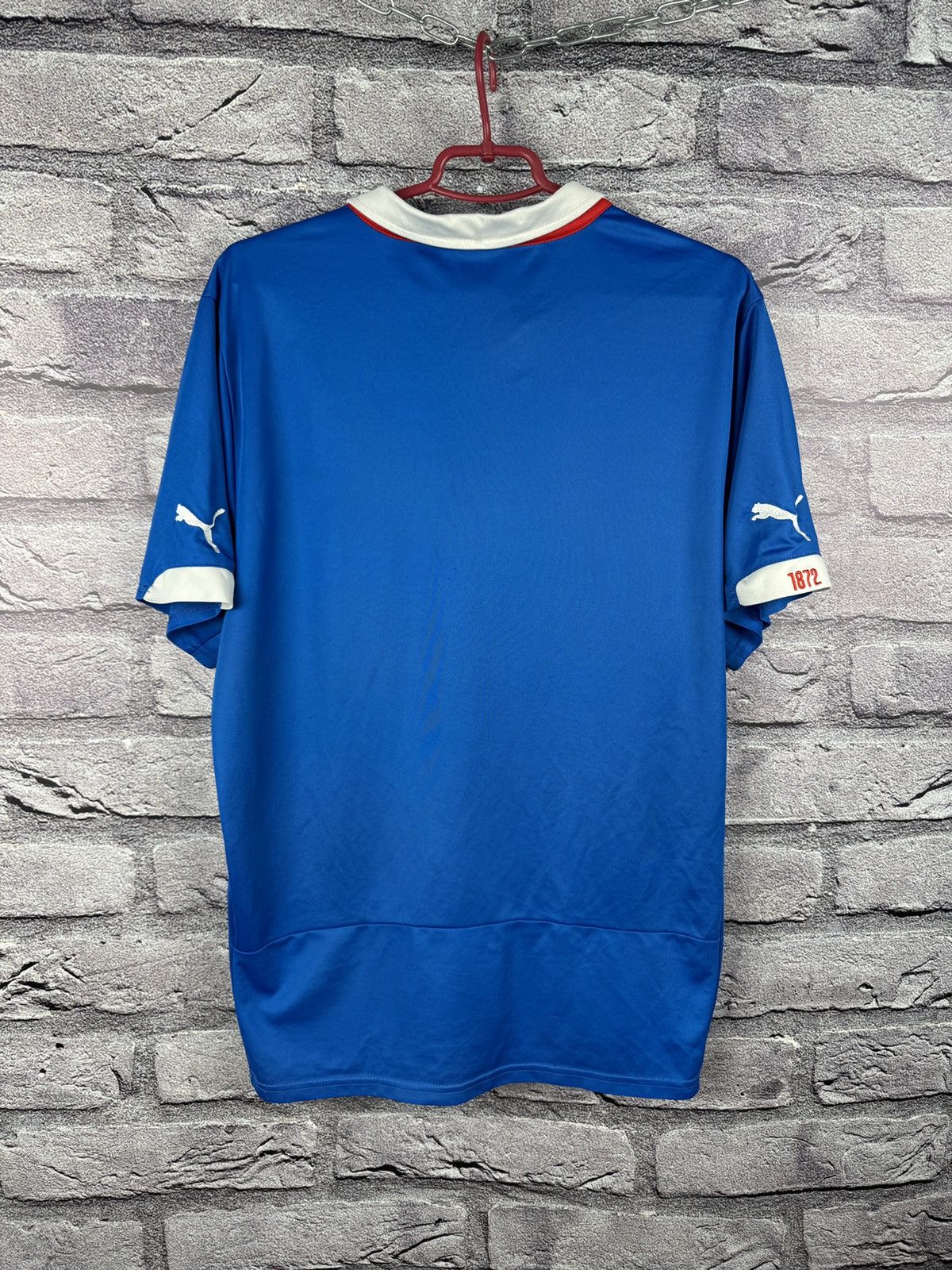 Puma Puma Rangers FC Home Football Jersey Blue Short Sleeve Size US XL / EU 56 / 4 - 13 Thumbnail