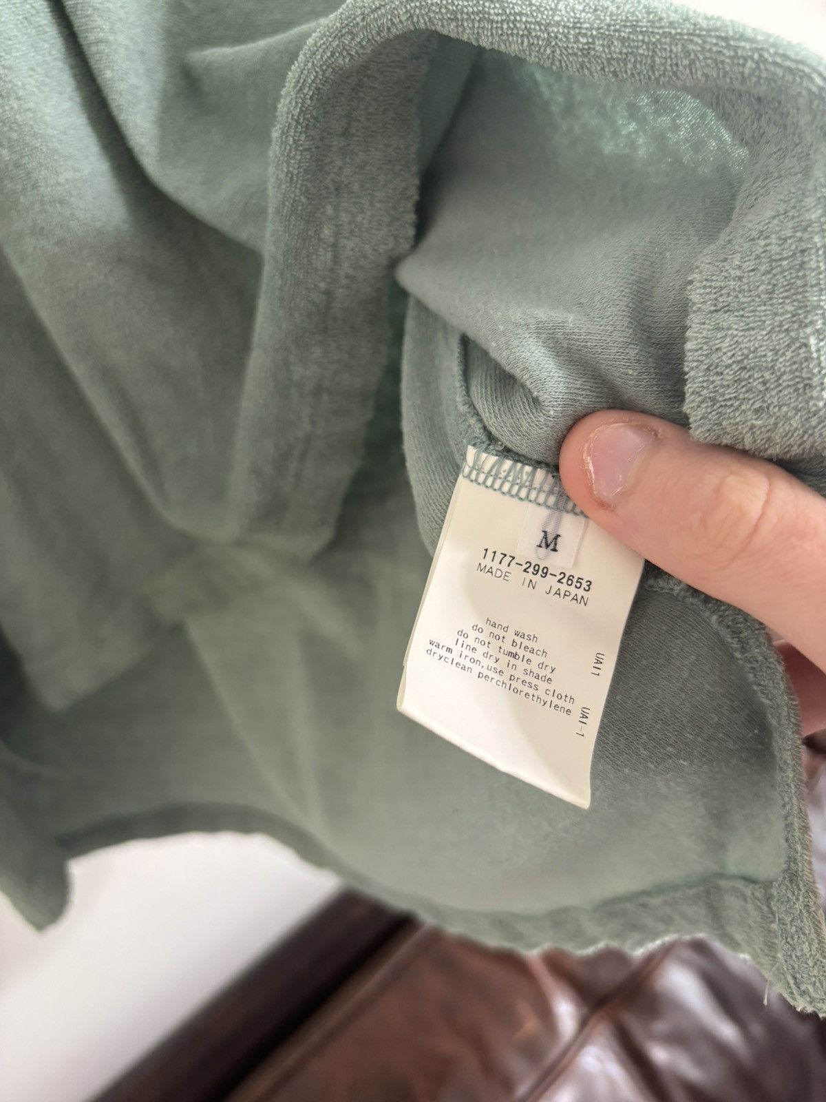 Camoshita Skipper Camp-Collar Cotton Terry Shirt (Green) Size US M / EU 48-50 / 2 - 3 Thumbnail
