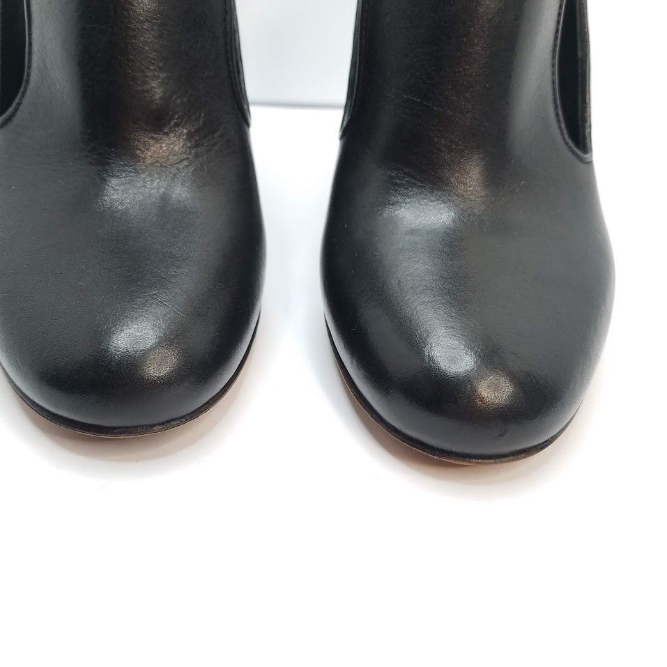 Damir Doma Womens Made in Italy Black Leather Pumps Shoes Size 37 Size US 7 / IT 37 - 3 Thumbnail