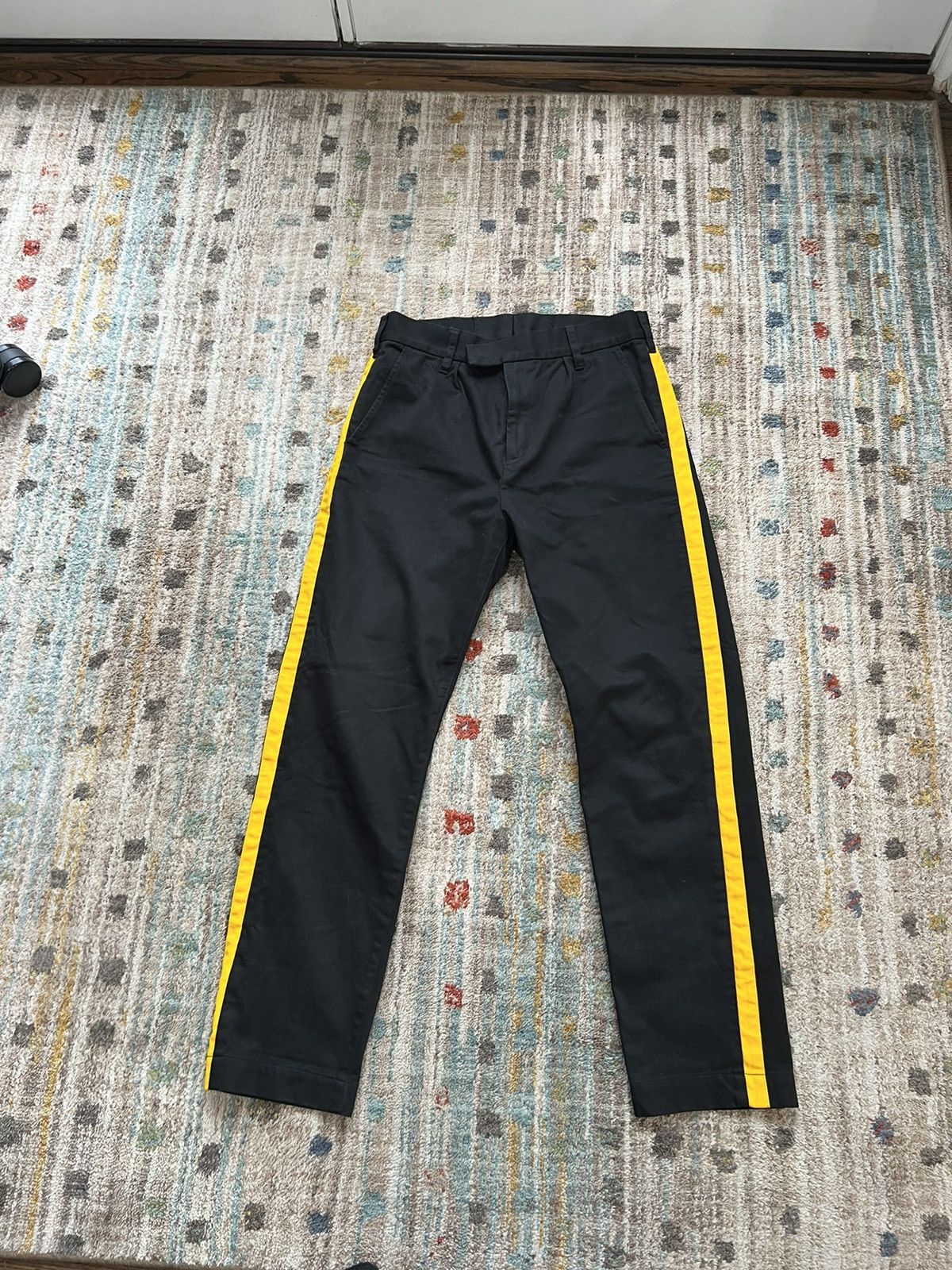 image of Neighborhood Striped Pants in Black, Men's (Size 30)