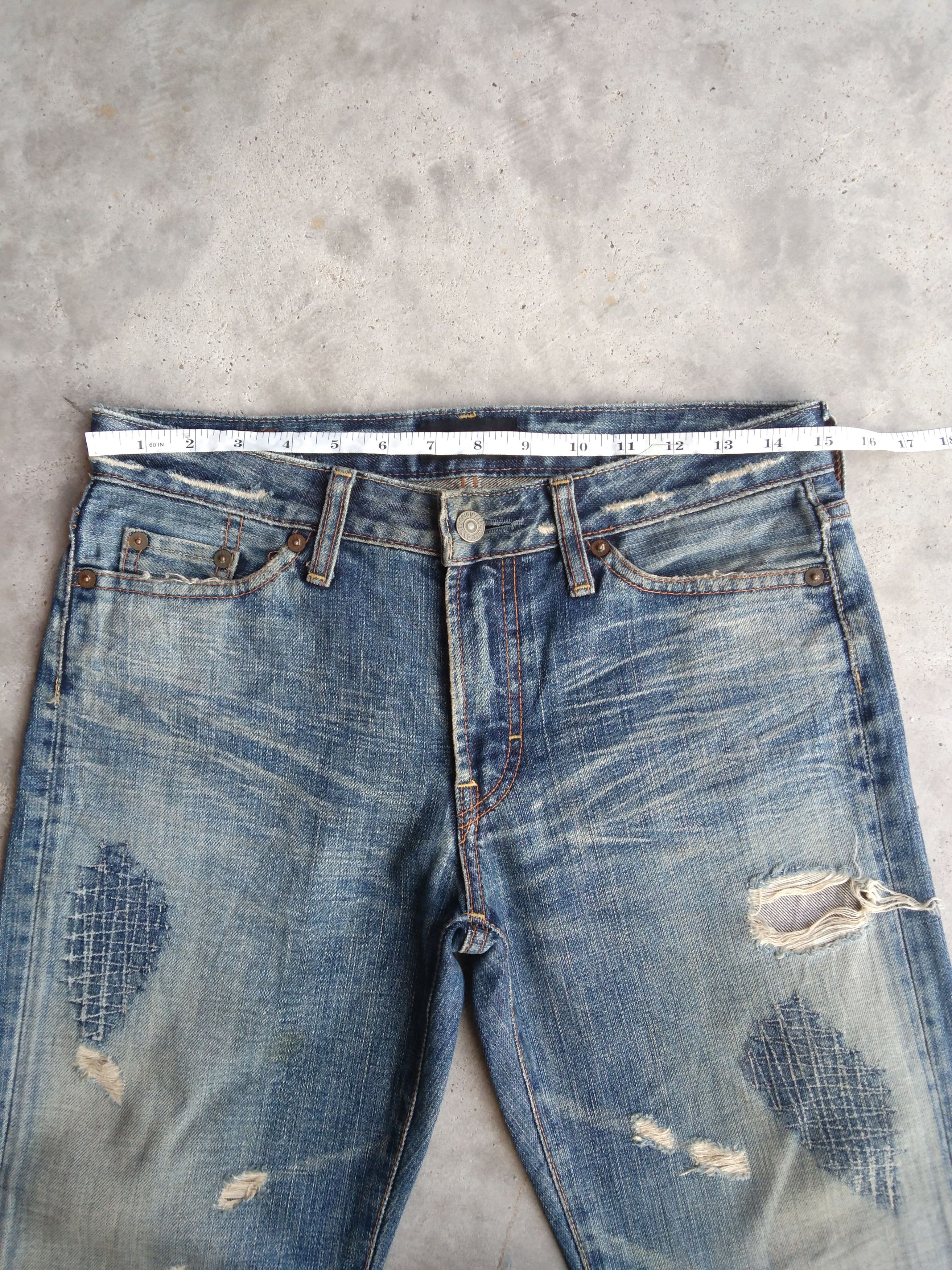 Japanese Brand Vintage Japanese Sweet Camel Distressed Jeans 30x30 Size US 30 / EU 46 - 6 Thumbnail