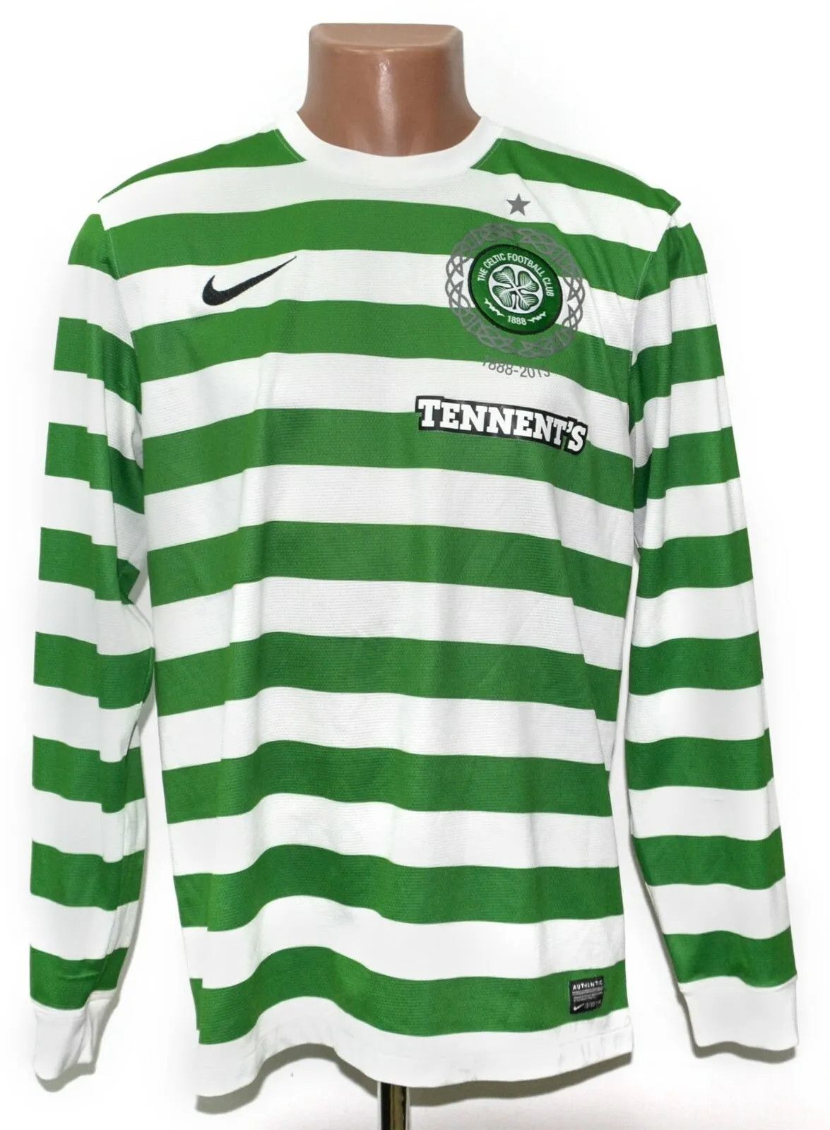 Nike CELTIC 2012/2013 SHIRT JERSEY NIKE SIZE L LONG SLEEVE Size US L / EU 52-54 / 3 - 1 Thumbnail