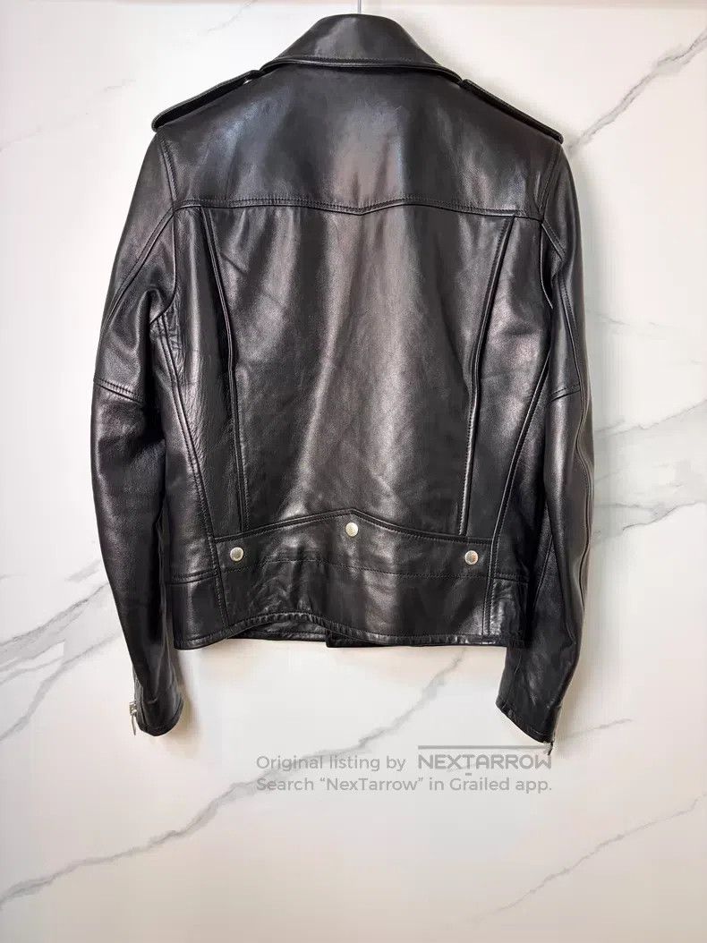 Saint Laurent Paris Saint Laurent Paris Motorcycle Leather Jacket Size US S / EU 44-46 / 1 - 2 Thumbnail