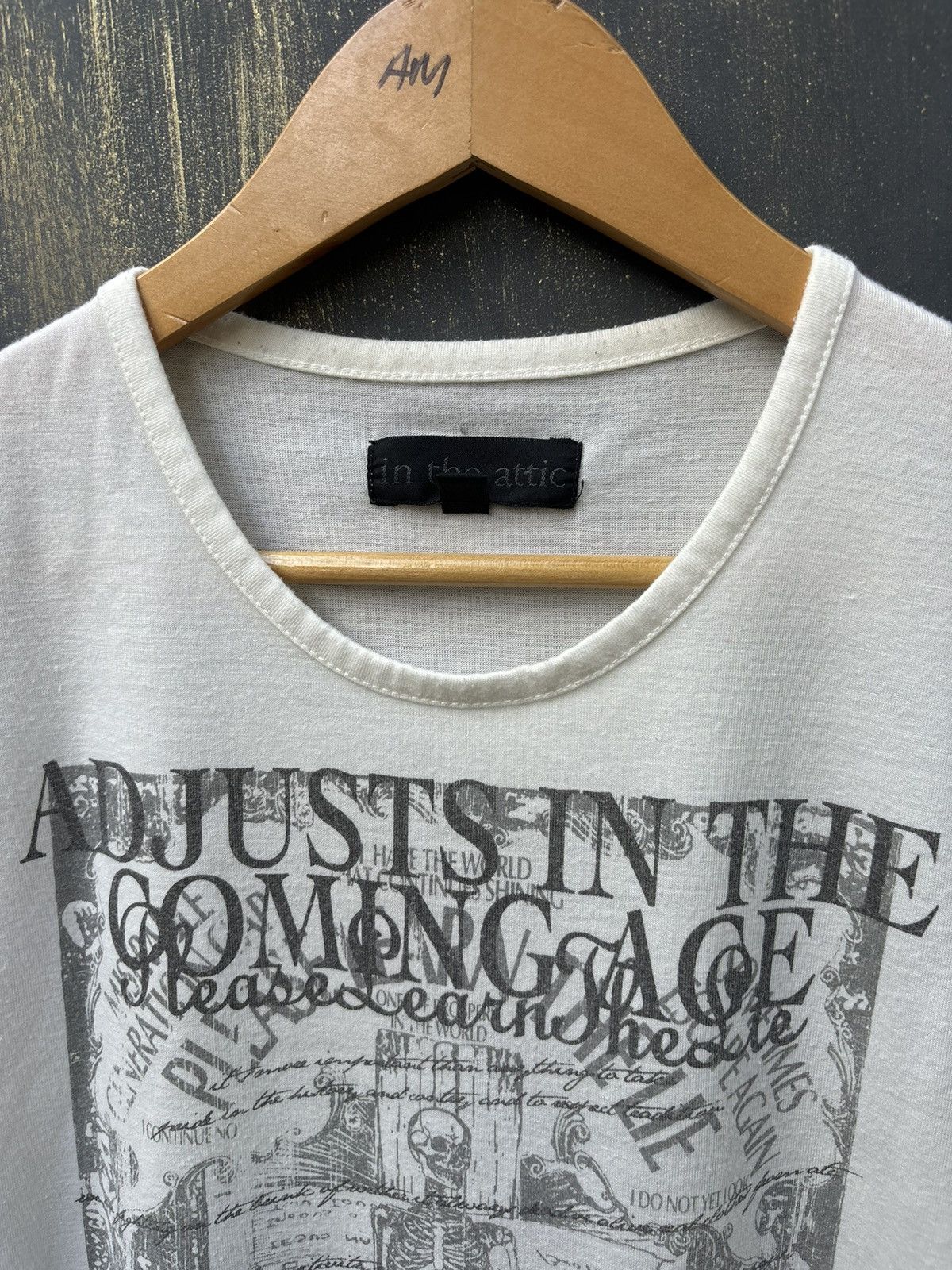 In The Attic RARE! Japanese Brand In The Attic Skull Design Size US M / EU 48-50 / 2 - 5 Thumbnail