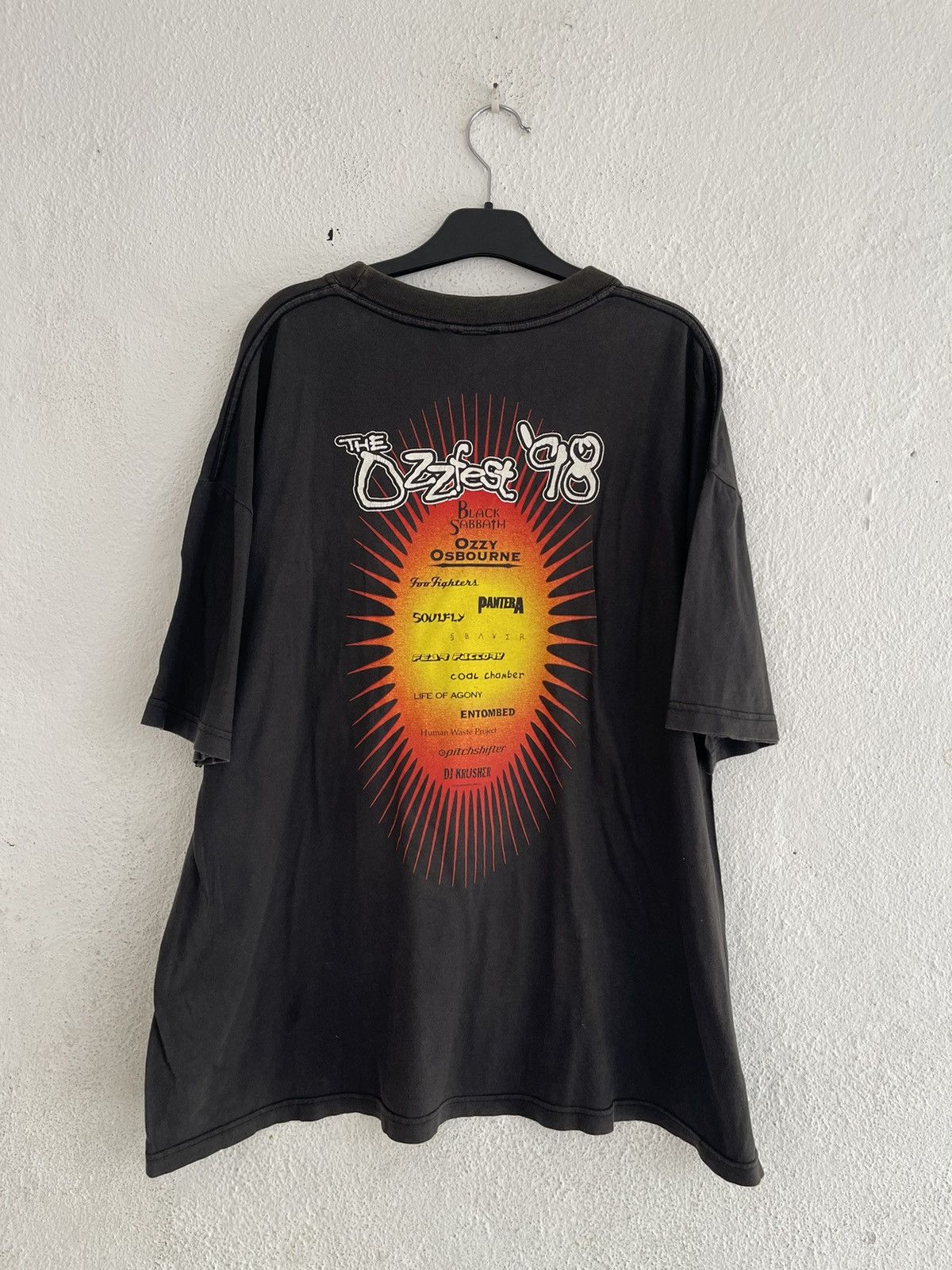 Band Tees Vintage 1998 Ozzfest Ozzy Osbourne Black Sabbath Size US XL / EU 56 / 4 - 2 Thumbnail