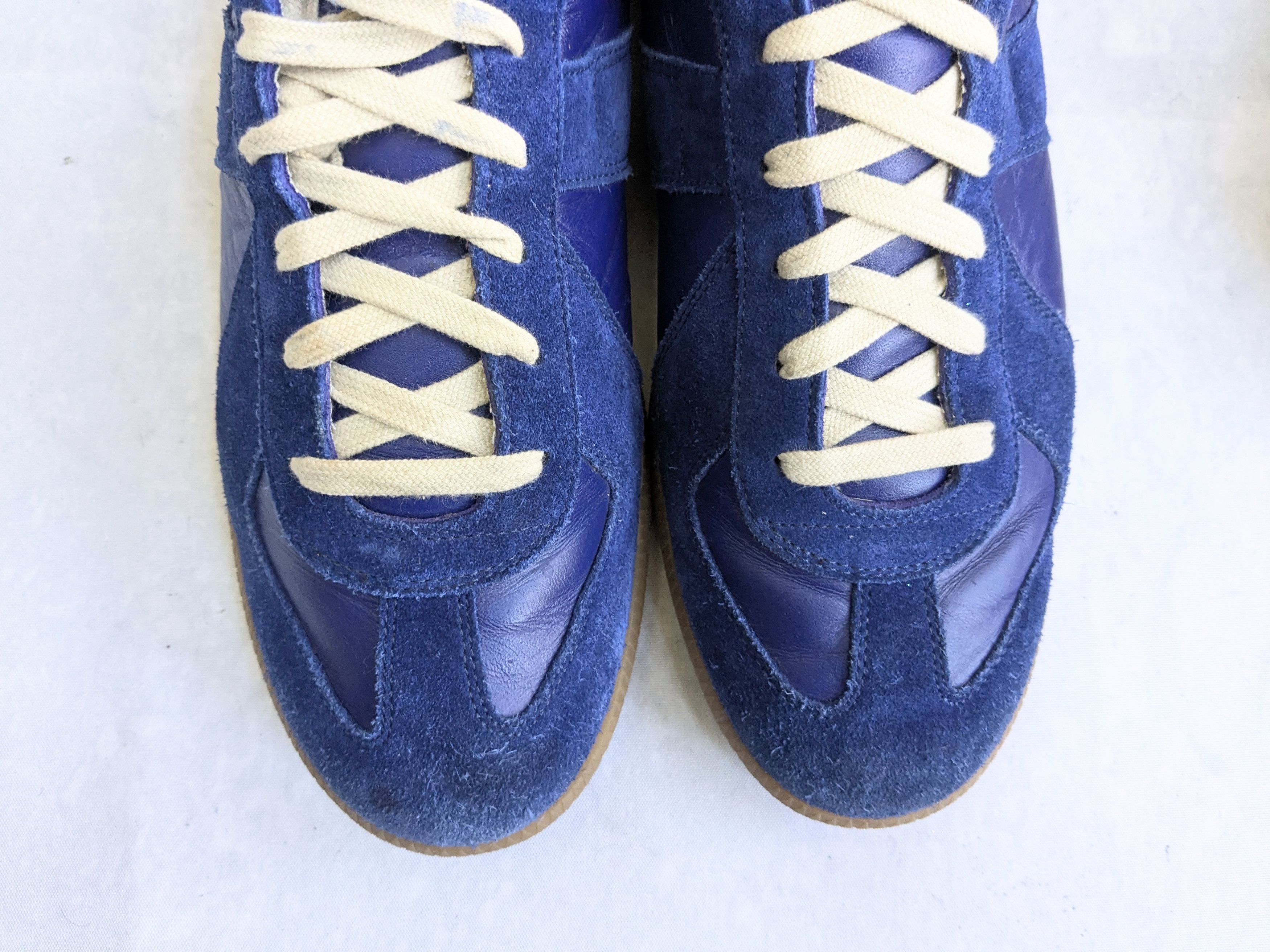 Maison Margiela Maison Margielas Replica GAT Blue 11 44 Gum Low Tops Size US 11 / EU 44 - 3 Thumbnail