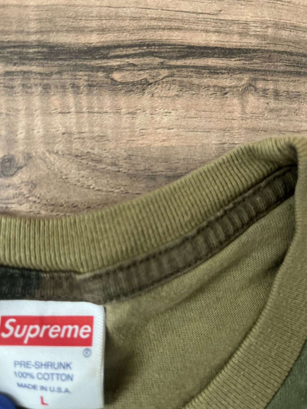 Supreme Supreme Stay Positive Tee Size US L / EU 52-54 / 3 - 7 Thumbnail