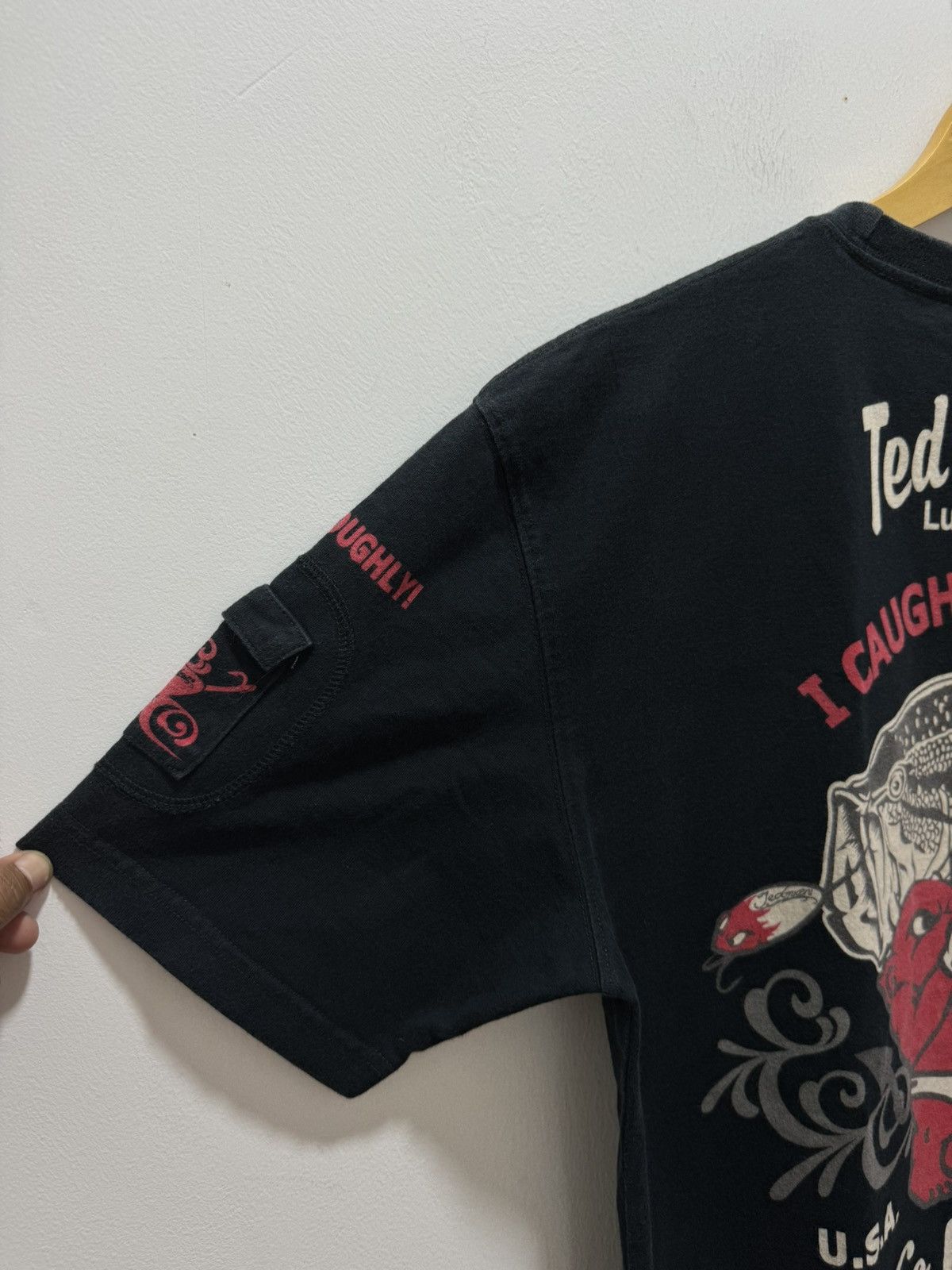Japanese Brand VINTAGE TED COMPANY RED DEVIL LIVE TOUGHLY LOGO TEE Size US L / EU 52-54 / 3 - 4 Thumbnail