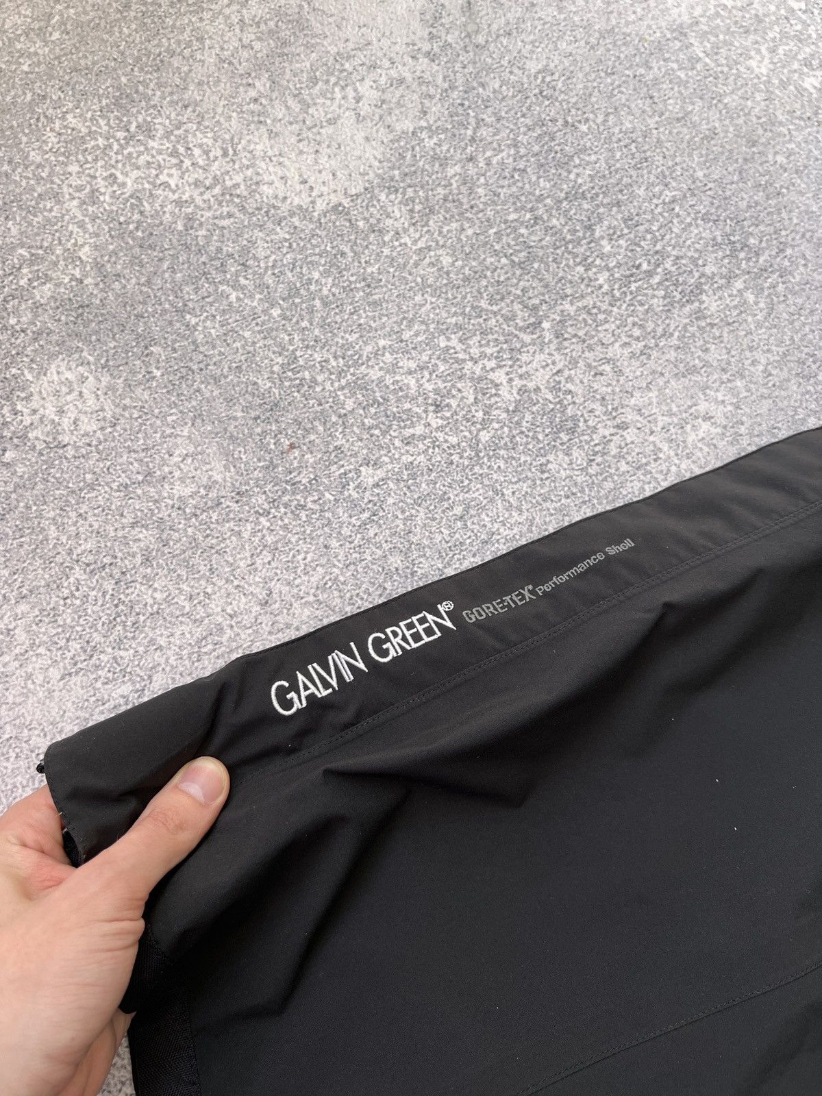 Vintage Vintage Calvin Green Gore-Tex Black Nylon Pants Size US 35 - 6 Thumbnail
