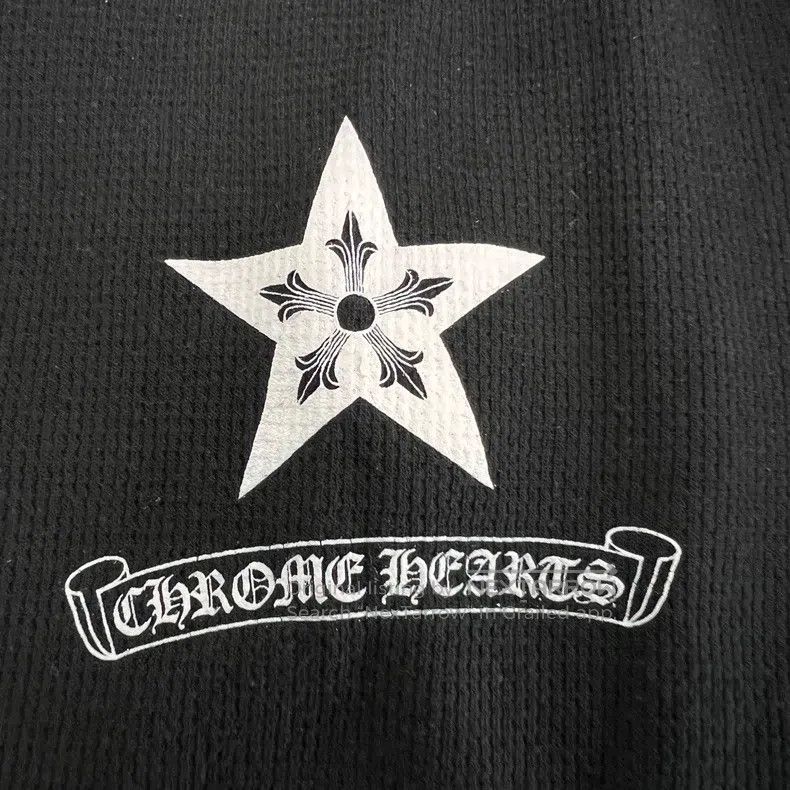 Chrome Hearts CHROME HEARTS Size S Star Scroll Sanskrit Waffle Long-Sleev Size US S / EU 44-46 / 1 - 3 Thumbnail