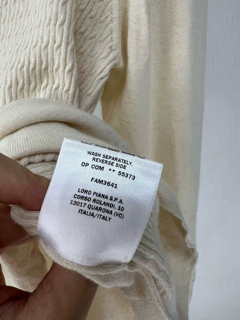 Loro Piana LORO PIANA Small cashmere jacquard shirt Size S / US 4 / IT 40 - 4 Thumbnail