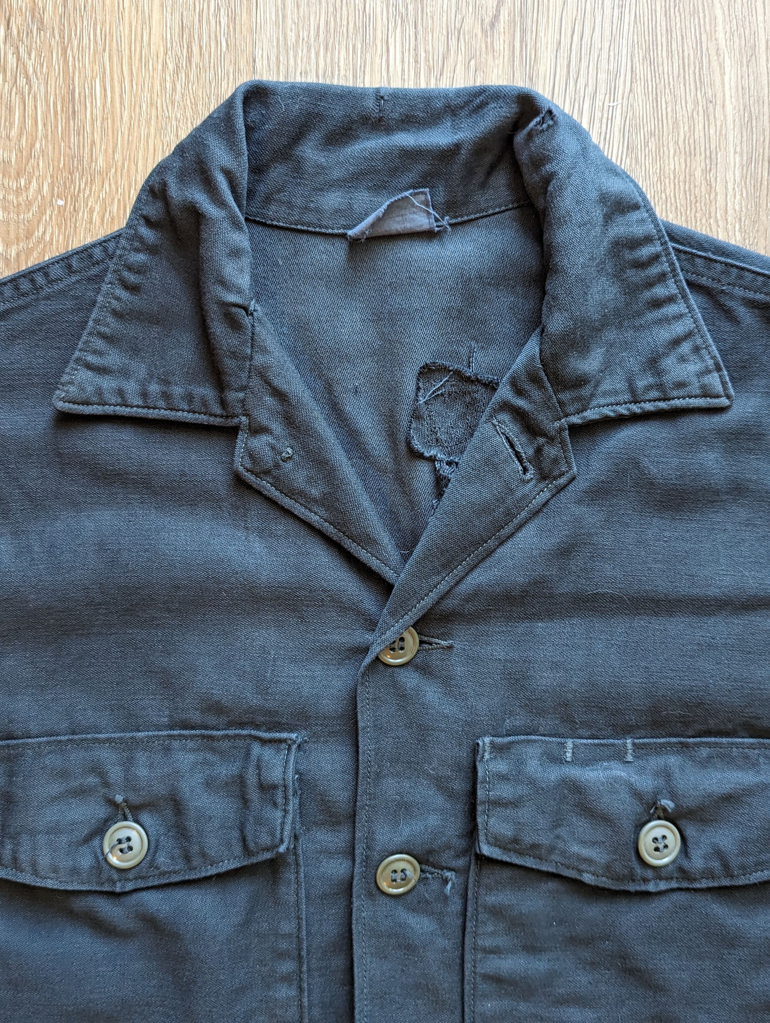 Other VINTAGE Navy Blue Overdyed OG 107 US Army Size US M / EU 48-50 / 2 - 2 Thumbnail