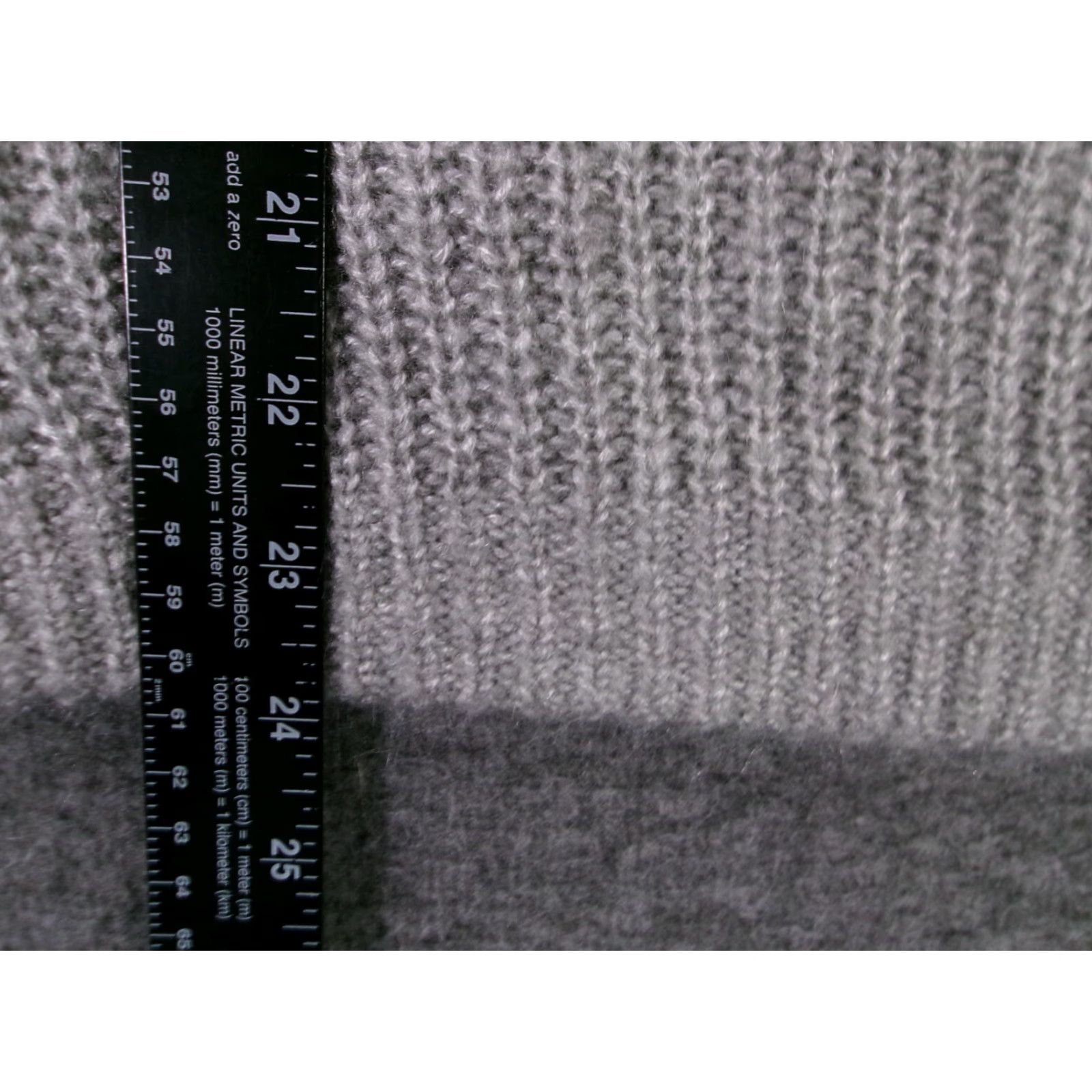 Gap VINTAGE Gap Sweater Women Large Gray Knit Cowl Neck Cozy Pullover 90s Classic Preppy Size L / US 10 / IT 46 - 5 Thumbnail