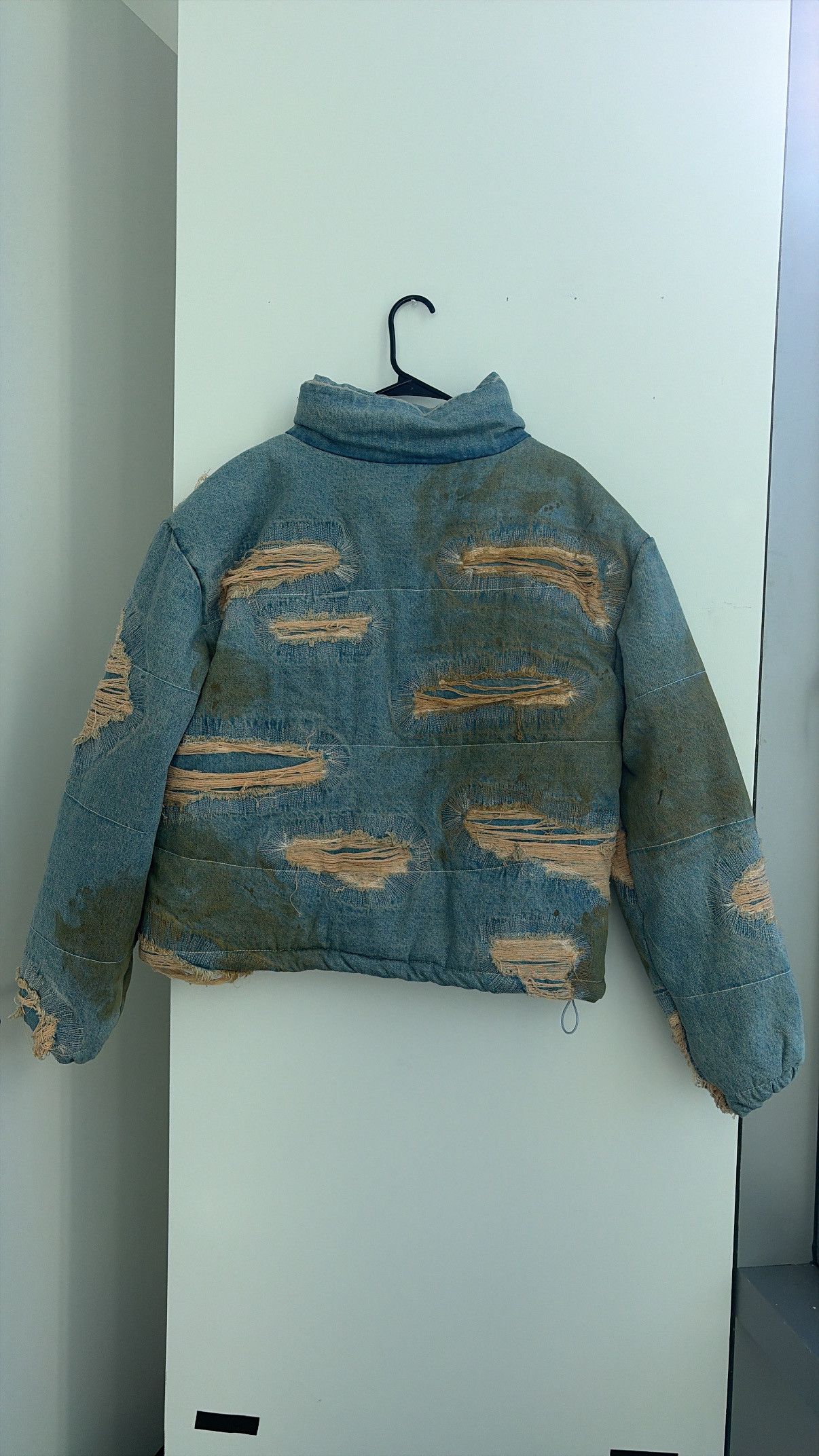 Who Decides War Who Decides War Vintage Bomber Jacket Denim Size US L / EU 52-54 / 3 - 2 Thumbnail