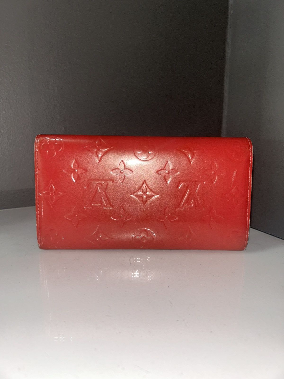 Louis Vuitton Louis Vuitton Monogram Pink Vernis Wallet TH0066 Size ONE SIZE - 8 Thumbnail