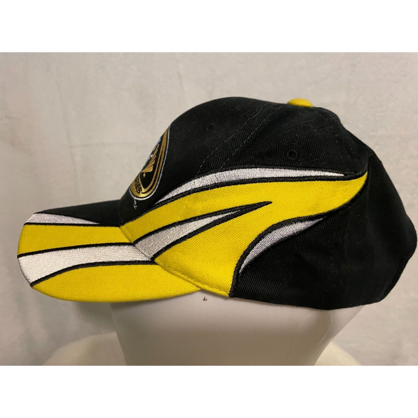 NASCAR NASCAR Sprint Cup Series Black Yellow Strapback Hat Size ONE SIZE - 5 Thumbnail