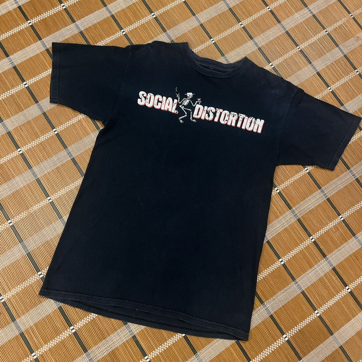 Band Tees × Vintage VTG90’s Social Distortion🚬💀🎩🍷 Size US M / EU 48-50 / 2 - 1 Thumbnail